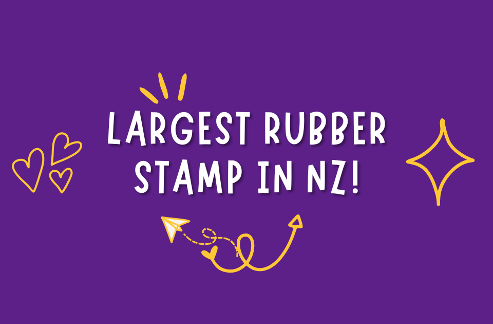 largest rubber stamp in nz