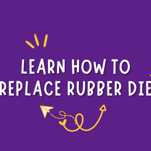 replacing a rubber die