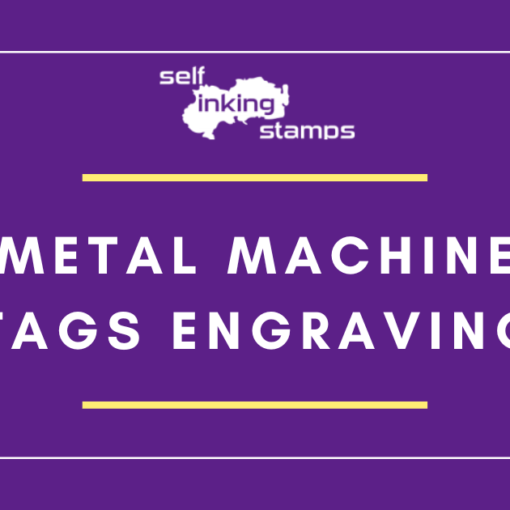metal machine tags engraving