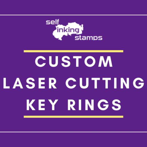 custom laser cutting key rings