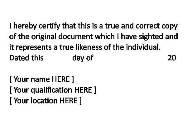 Certify Document Stamp