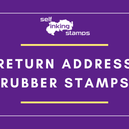return address rubber stamps