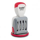 Trodat 2910/U12 12-hour time 4mm date + 50mm round plate