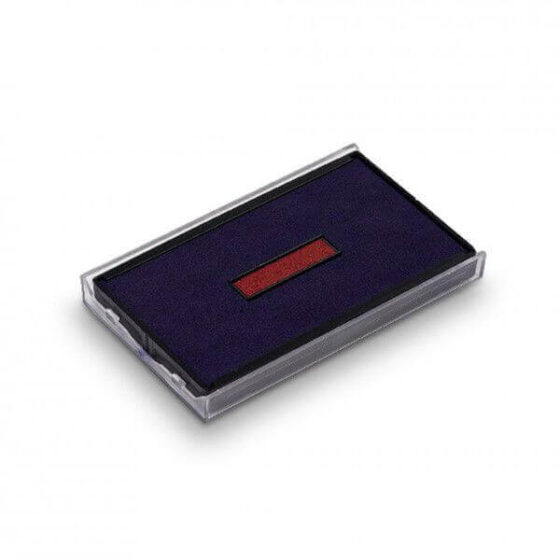 trodat replacement ink pad blue/red 6/4926/2