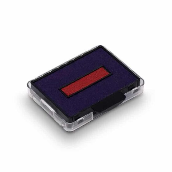 trodat replacement ink pad blue/red 6/50/2