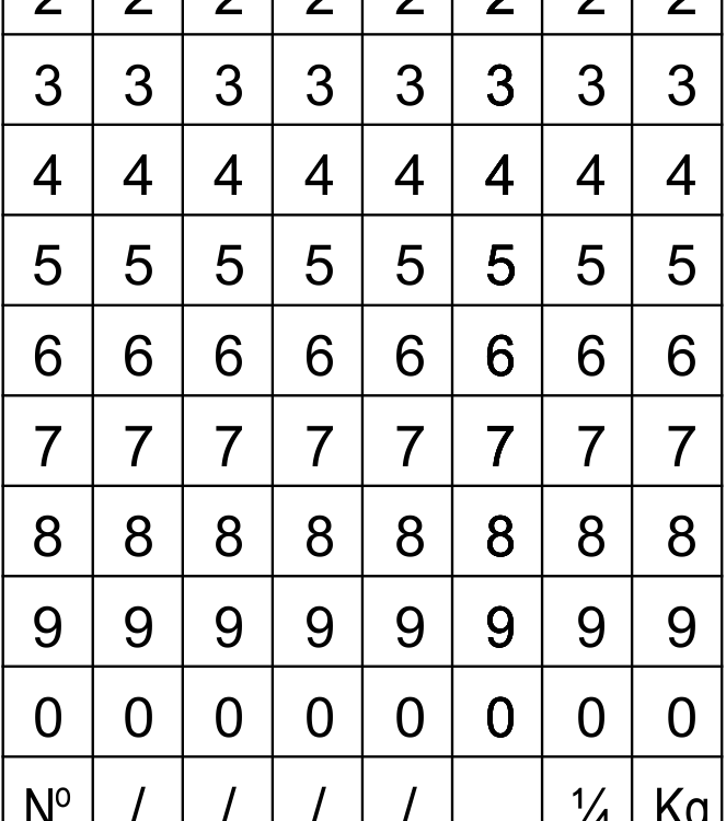 8 Band Numberer