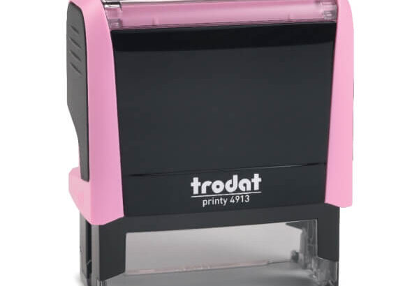 Trodat 4913 Pastel Red body