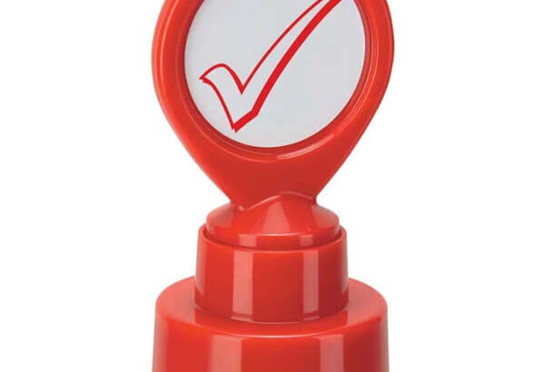 Colop Motivational Stamp Red Tick