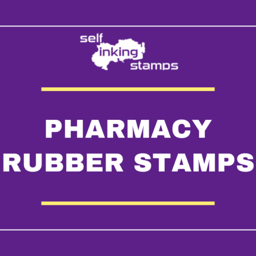 pharmacy rubber stamps