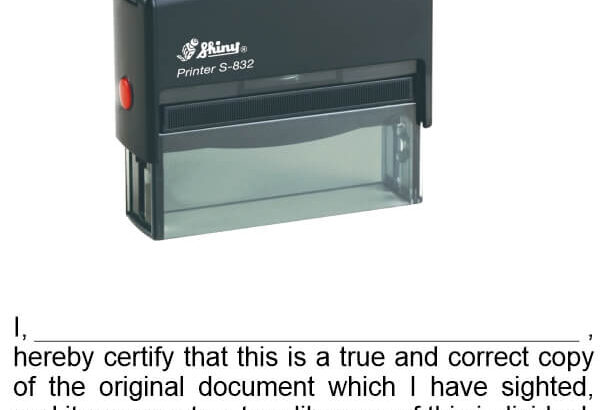 AML Certify Likeness Document Stamp