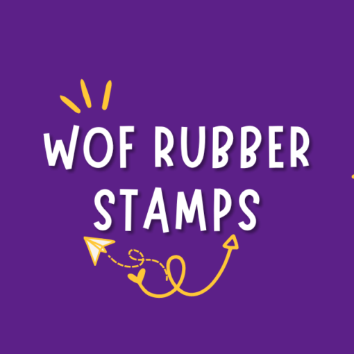 wof rubber stamps