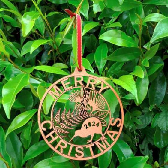 new zealand christmas tree ornament