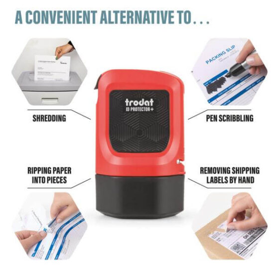 trodat id protector roller option to replace