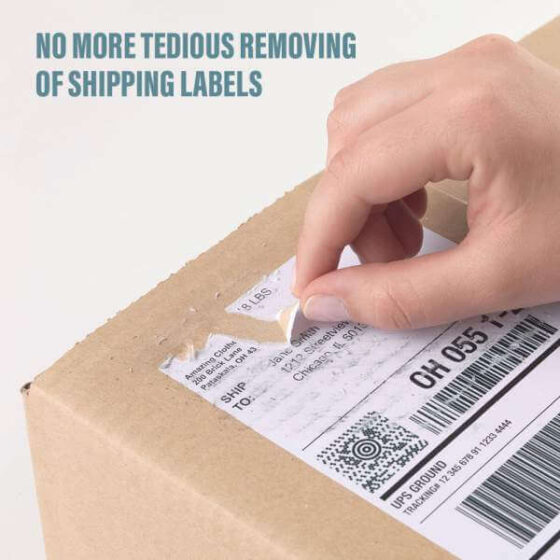 trodat id protector roller shipping label cover