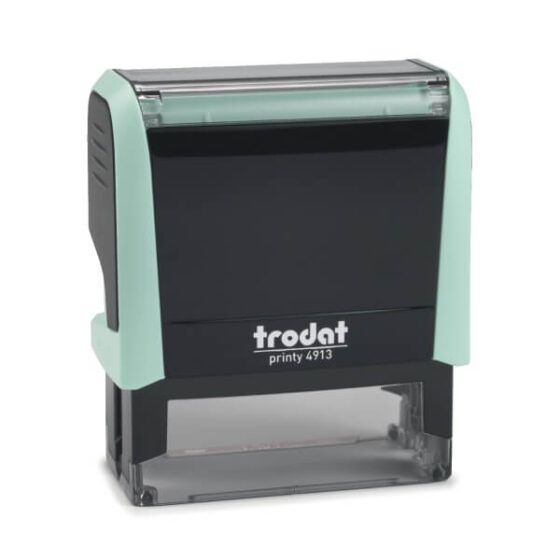 trodat 4913 58x22mm pastel green body
