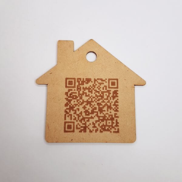 custom laser engraved keyring