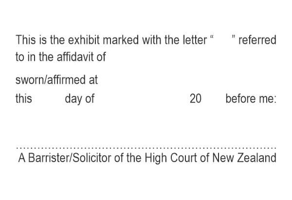 Legal Exhibit Stamp 4926