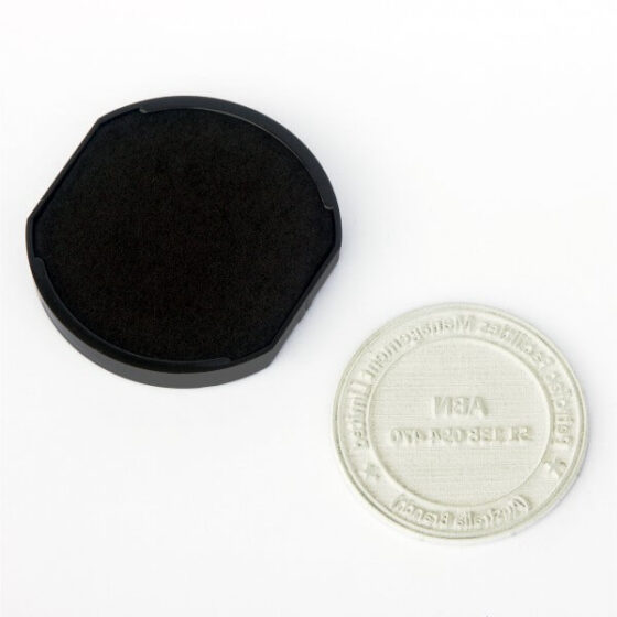 rubber die part plus ink pad combo for colop printer r40