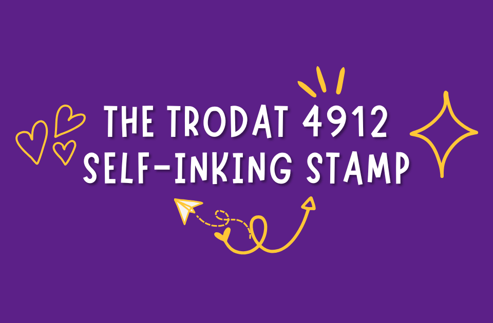 trodat 4912 self-inking stamp