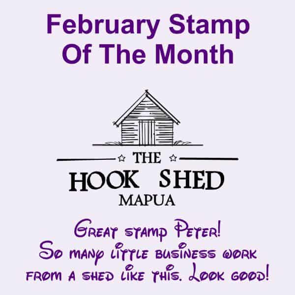 Peter Wins &Amp; Save 15% Off Logo Stamp Shiny S829! 1 stamp design february 600px