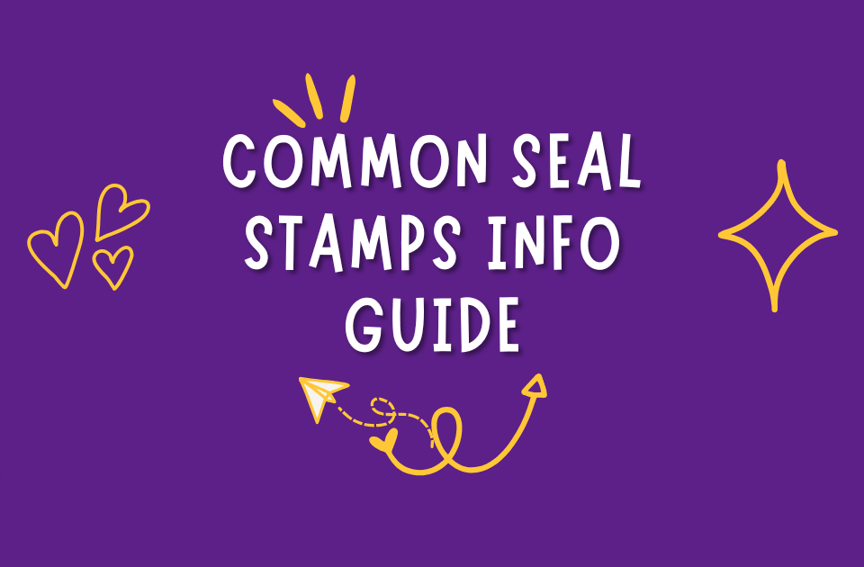 common seal stamps info guide