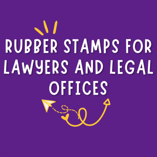 rubber stamps for lawyers and legal