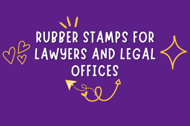 rubber stamps for lawyers and legal