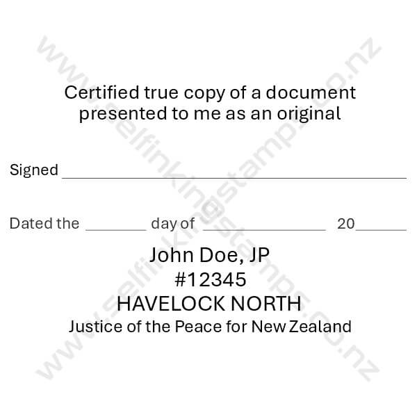 Congratulations To Alice From Ngati Parau Trust &Amp; Save 15% Off! 18 jp stamp certified document