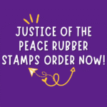 Justice Of The Peace Rubber Stamps Order Now! 2 justice of the peace rubber stamps order now!