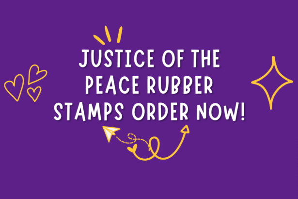 justice of the peace rubber stamps order now!