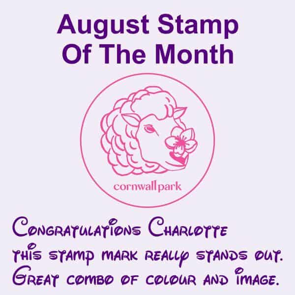 Congrats To Charlotte At Cornwall Park &Amp; Save 15% Off! 3 2026 09 01 stamp of the month august 600